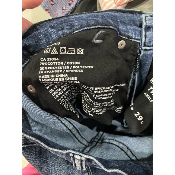 BDG Super High Rise Twig Blue Jeans Size 27 - Picture 7 of 11